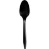 Genuine Joe Medium-weight Individually Wrapped Black Teaspoons (Pack of 1000) view 1