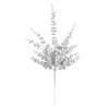 Vickerman 28" Silver Artificial Eucalyptus Glitter Spray - 2 per Bag - Reliable and Durable - Flower Assortment Addition - Lifelike Leaves - Faux Silver Spray view 1