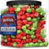 Holiday Red & Green Popcorn by It's Delish, 16 Oz Jumbo Container | Bulk Gourmet Air Popped Pop Corn Snack - Fruity Christmas Themed Candy Confetti  Gluten Free, Vegan, Kosher, 1 Count view 3