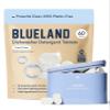 BLUELAND 100% Plastic-Free Dishwasher Detergent Tablets, Starter Set, 60 Count with tin, Free & Clear, Eco-Friendly Dishwashing Pods, Natural, USDA Certified biobased view 1