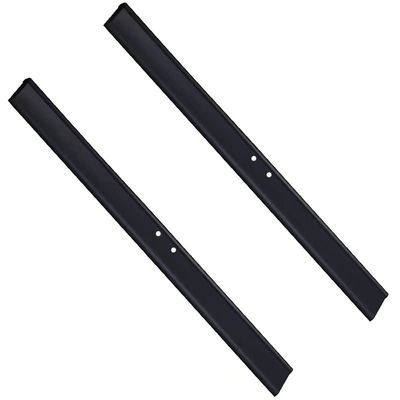 2PCS Replacement Silicon Rubber Squeegee Blade, 12 Inch Black
