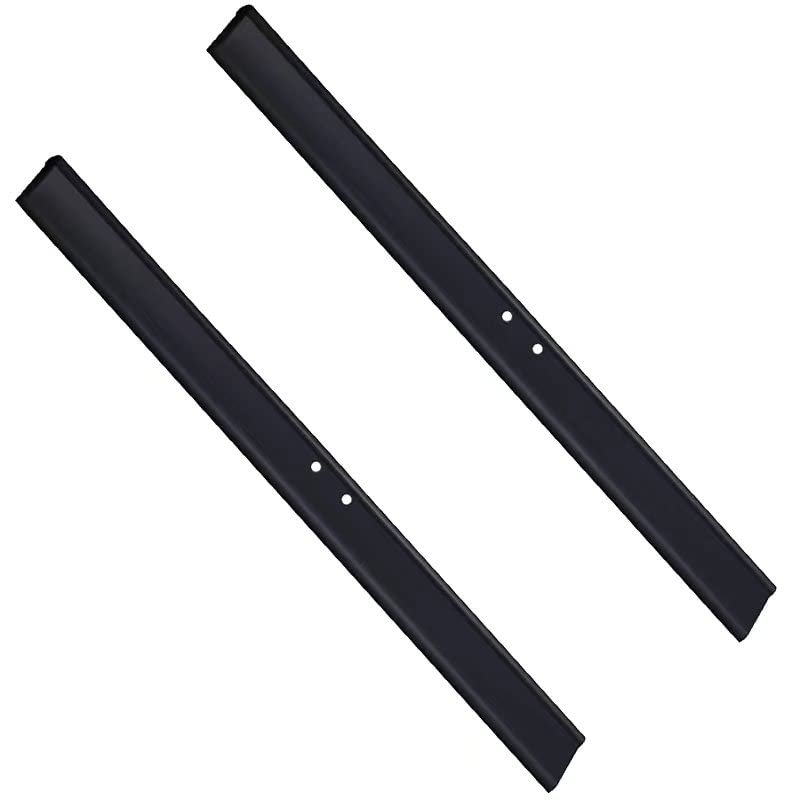 2PCS Replacement Silicon Rubber Squeegee Blade, 12 Inch Black
