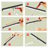 2PCS Replacement Silicon Rubber Squeegee Blade, 12 Inch Black view 3