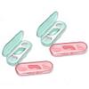 High Toughness Professional Toothpicks Sticks Dental Floss Picks 40 Picks Threader Flosser with 4 Storage Cases, flossing for Family,Hotel,Travel view 1