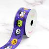 Satin 1.5" Inch Vampire and Monsters Ribbon, 10 Yards, Purple view 1