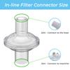 3 Pack Universal Fit in Line Filter for CPAP and BiPAP Machines - Improve Your CPAP Experience with These Filters, for 22mm and 25mm CPAP Tube view 3