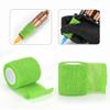 24 Pack 2 x 2 Yards Self Adhesive Bandage Breathable Cohesive Bandage Wrap Rolls Elastic Self-Adherent Tape for Stretch Athletic, Sports, Wrist, Ankle (Green) view 3