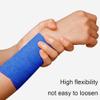 6 Pack Self Adherent Cohesive Wrap Bandages 2 X 5 Yards, First Aid Tape, Elastic Self Adhesive Tape, Athletic, All Sports wrap Tape, Breathable Wound Tape, Bandage Wrap for Wrist, Ankle, Blue view 2