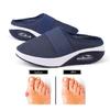 XIRUJNFD Air Cushion Slip-On Walking Shoes Orthopedic Diabetic Walking Shoes, Best Orthopedic Walking Shoes for Women (Dark Blue,5) view 1