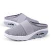 XIRUJNFD Air Cushion Slip-On Walking Shoes Orthopedic Diabetic Walking Shoes, Best Orthopedic Walking Shoes for Women (Gray,5) view 1