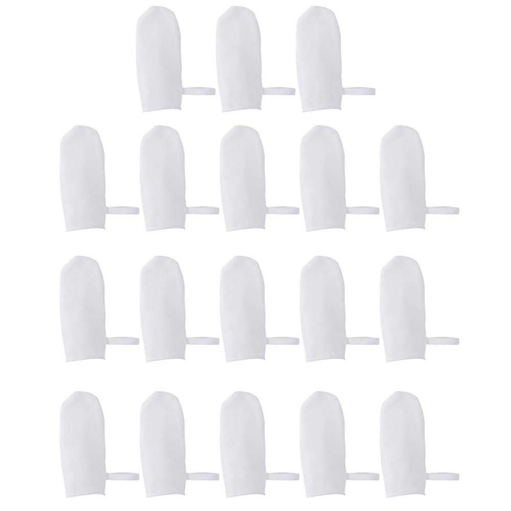 Healifty 1set Gauze Finger Toothbrushes Boy Girl Oral Cleaners for and Tongue Cleaning and Soft Material for Newborns and Convenient for Daily Use