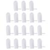 Healifty 1set Gauze Finger Toothbrushes Boy Girl Oral Cleaners for and Tongue Cleaning and Soft Material for Newborns and Convenient for Daily Use view 1