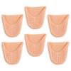 3 Pairs Toe Pouches Gel Sock Pads Toe Topper Cover Protector Sleeve Cushion for Men Women Ball of Metatarsal view 1