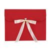10PCS Gift Envelopes Gift Wrapping Bag for Scarves, Birthday Gift Card Paper Bags Bulk Party Favor Bags Cardboard Present Envelopes Scarf Wrapping Bags with Ribbon Bowknot (Red) view 1