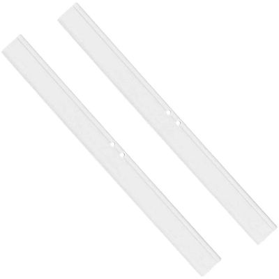 2PCS Replacement Silicon Rubber Squeegee Blade, 12 Inch White