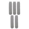5Pcs Stump Socks, Stump Shrinker Limb Compression Amputee Care Breathable Thicken Cotton Elastic Sweat Absorption Amputation Shrinker Prosthetic Socks for Amputees Stump Protection(L) view 3