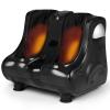 Giantex Foot and Calf Massager with Heat - Shiatsu Foot Massager Machine with Vibration, Deep Kneading, 3-Level Intensity Modes, Electric Foot Massager for Tired Feet, Leg, Calf Pain Relief (Black) view 1
