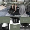 Giantex Foot and Calf Massager with Heat - Shiatsu Foot Massager Machine with Vibration, Deep Kneading, 3-Level Intensity Modes, Electric Foot Massager for Tired Feet, Leg, Calf Pain Relief (Black) view 4
