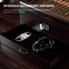 Woodronic Cigar Humidor for 50 Counts with Accessory Drawer, Crystal Gel Humidifier & Humidor Solution, Digital Hygrometer, Spanish Cedar Lined and Divider, Desktop Cigar Box Gift for Men view 4