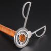 Engraved Scissors Cigar Cutters (Silver) view 2