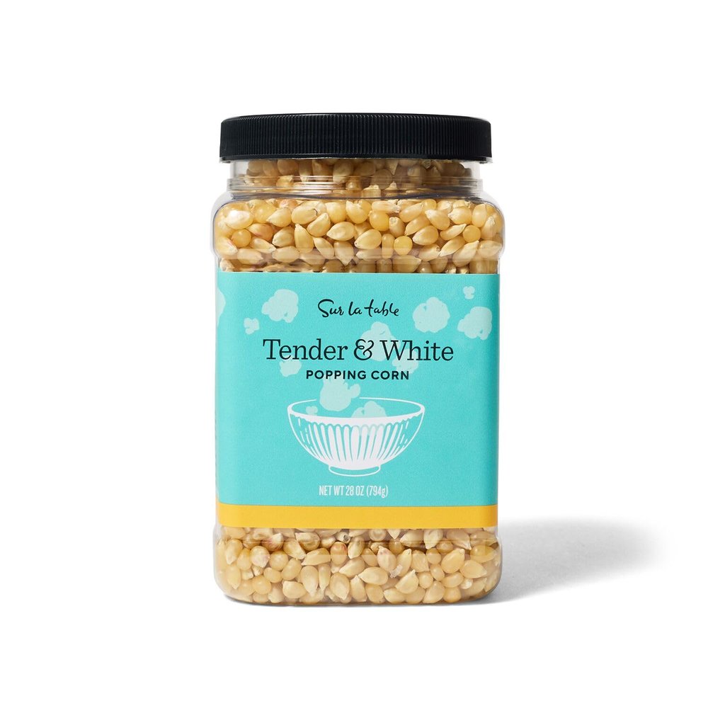 Sur La Table Tender & White Popping Corn, Tan
