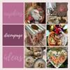 Keep Unique 20-ct 13x13 Flowers Paper Pink Rose Luncheon Decoupage Napkins, 3-Ply Servilletas Printed Rose Cocktail Napkin for Christmas Art, Dinner and Party, Disposable Napkins Decor (Green Floral) view 2