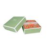 Caspari Palazzo Paper Cocktail Napkins in Coral, Three Boxes of 40 view 3