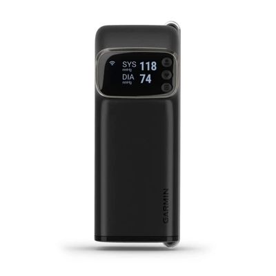 Garmin Index BPM, Smart Blood Pressure Monitor, FDA-Cleared Medical Device, Easy-to-Use with Built-in Display Adjustable