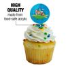 GRAPHICS & MORE The Jetsons Family Cupcake Picks Toppers Decoration Set of 6 view 3