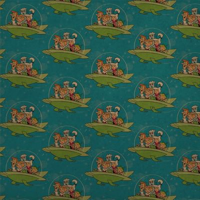 GRAPHICS & MORE The Jetsons Family Premium Kraft Roll Gift Wrap Wrapping Paper