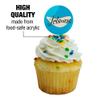 GRAPHICS & MORE The Jetsons Logo Cupcake Picks Toppers Decoration Set of 6 view 3