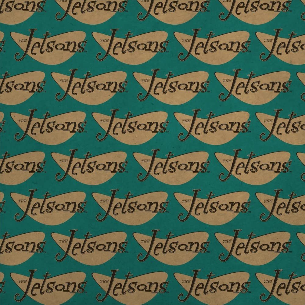 GRAPHICS & MORE The Jetsons Logo Premium Kraft Roll Gift Wrap Wrapping Paper