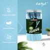 LaSyL Blue Pre Rolled Cones | 100 Pack King Size Cones Rolling Paper (4.3inch/109mm) | Preroll Papers with Filter Tips and Packing Tubes | Burn Slow and Even view 3