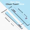 LaSyL Blue Pre Rolled Cones | 100 Pack King Size Cones Rolling Paper (4.3inch/109mm) | Preroll Papers with Filter Tips and Packing Tubes | Burn Slow and Even view 4