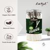 LaSyL White Pre Rolled Cones | 100 Pack King Size Cones Rolling Paper (4.3inch/109mm) | Preroll Papers with Filter Tips and Packing Tubes | Burn Slow and Even view 3