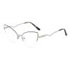 laureles Blue Light Blocking Reading Glasses Women 2022 Fashion Metal Half Frames Computer Eyeglasses Female (Green, 2.25, multiplier_x) view 1