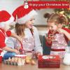 Christmas Snowman Guest Napkins Disposable Christmas Paper Guest Towels for Bathroom Holiday Hand Towels Napkins for Party Dinner Supplies Decorative(200 Pcs) view 4