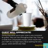 50 PACK - 9 oz. Hotel Motel Room Paper Individually Wrapped Cups - WHITE view 3