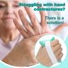 Sosation 6 Pcs Palm Grip Protector Hand Contracture Cushion with Elastic Band Sweat Resistant Soft Washable Hand Palm Protector Physical Therapy Exercisers for Right Left Finger view 3