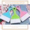 Tofficu 3 Sets of Small Dustpan and Brush Keyboard Cleaner Brush Set Mini Hand Broom Dustpan Portable Pan Set for Sofa Table Keyboard Cleaning view 4