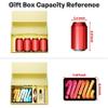 RYDDOY 5 Pack Gold Gift Box, 12x6x4'' Gift box for Presents with Lids Magnetic Closure Rectangle Collapsible for Bridesmaid Proposal Box, Wedding, Christmas, Halloween, Birthday Gift Packging view 3