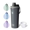 BOTTLE BOTTLE Shaker Bottle 26 oz Protein Shaker Grey view 1