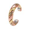 EnerMagiX Copper Ring for Women - 99% Pure Three-Color Gold Magnetic Weaving Ring - Jewelry Gift (2029) view 1