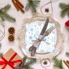 100 Pcs Winter Paper Napkins 6.5 x 6.5 Inch Snowflake Cocktail Napkins Christmas Napkins Party Beverage Napkins 2 Ply Disposable Napkins for Christmas New Year Winter Holiday Dinner Party Supplies view 4