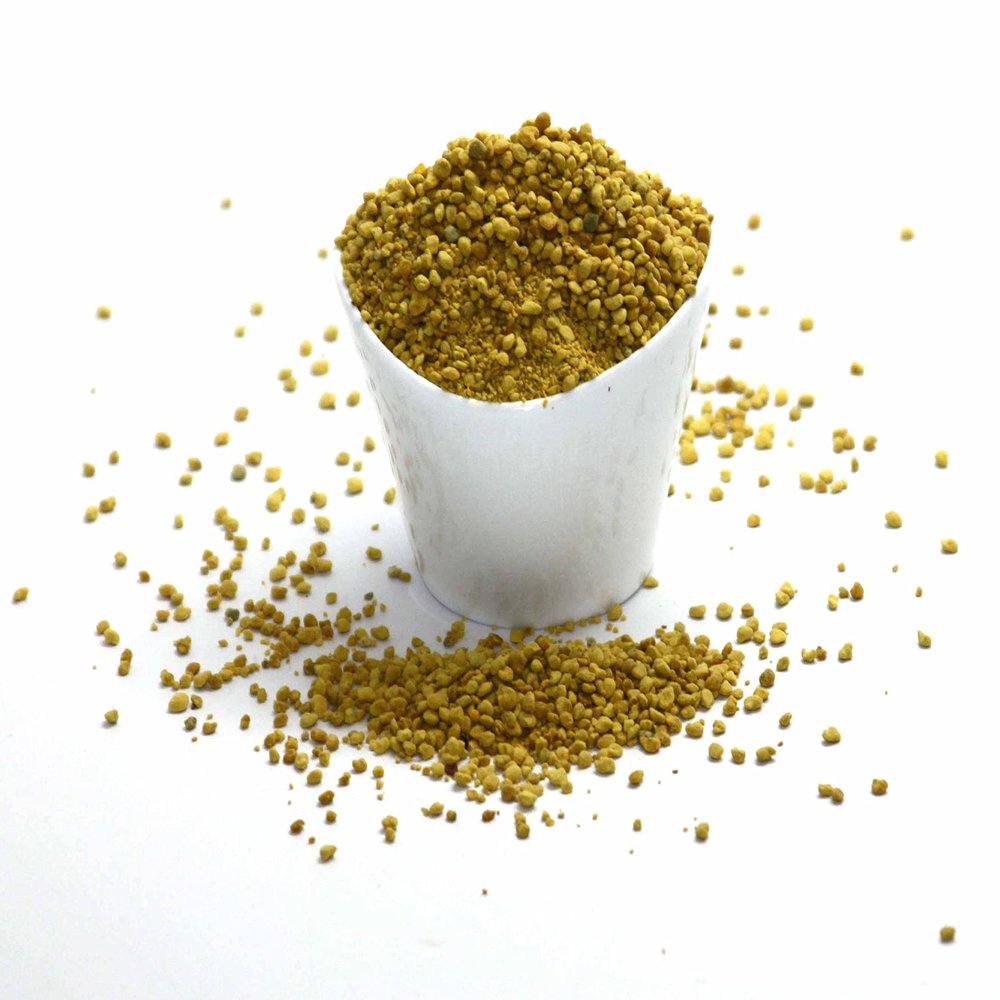 BEE Pollen 100% Pure Natural Non Processed Bee Pollen Granules (5 lbs)