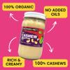 Wilderness Poets, Organic Cashew Butter - Raw, Vegan, Paleo, No Added Sugar - 16 Ounce (Pack of 2) - Glass Jar view 4