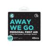 Be Smart Get Prepared Away We Go Personal First Aid Kit - 45 Pieces - Designed for Home, Auto, Travel & Office - Compact & Portable view 1