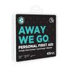 Be Smart Get Prepared Away We Go Personal First Aid Kit - 45 Pieces - Designed for Home, Auto, Travel & Office - Compact & Portable view 2