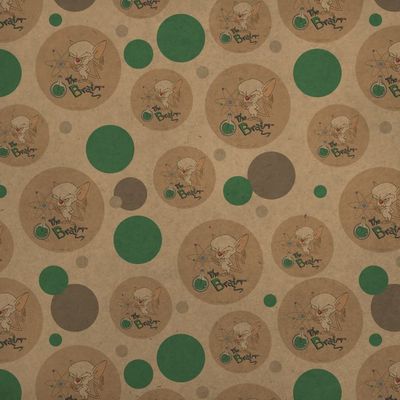 GRAPHICS & MORE The Brain Premium Kraft Gift Wrap Wrapping Paper Roll