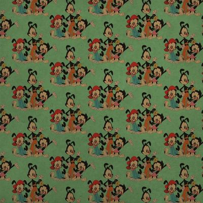 GRAPHICS & MORE Animaniacs Group Premium Kraft Roll Gift Wrap Wrapping Paper